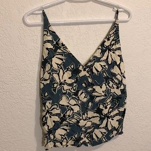 Floral banana republic tank sleeveless top
